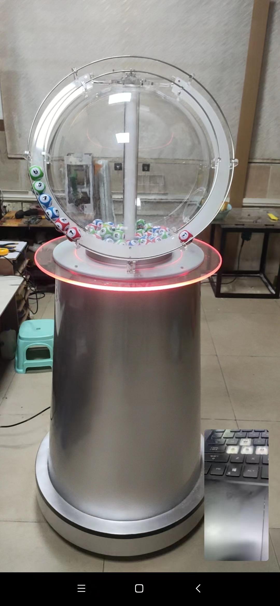 New Top Ball lottery draw machine for promotional events