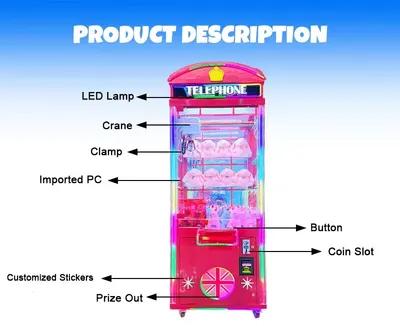 Phone Booth Claw Machine - view 4