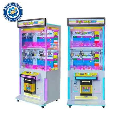 Triple Lucky Claw Machine product photo from Jisun factory materials