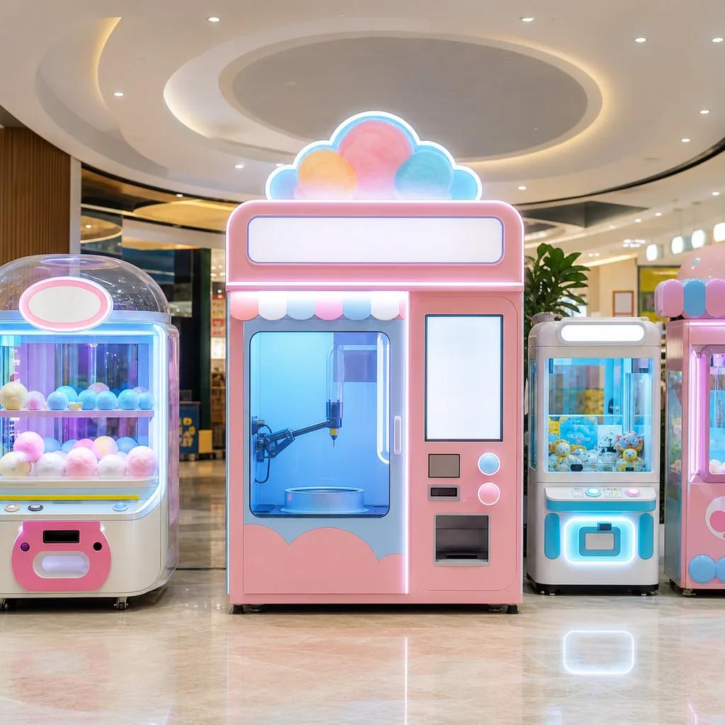 Cotton Candy Vending Machine for Mall Arcade — Jisun arcade equipment