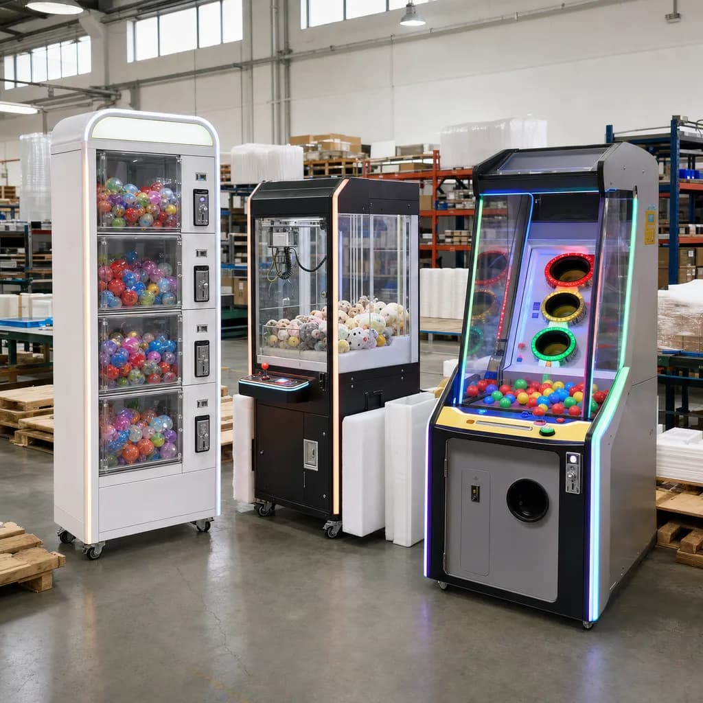 Gacha and Prize Game Machine Supplier Guide - editorial cover image