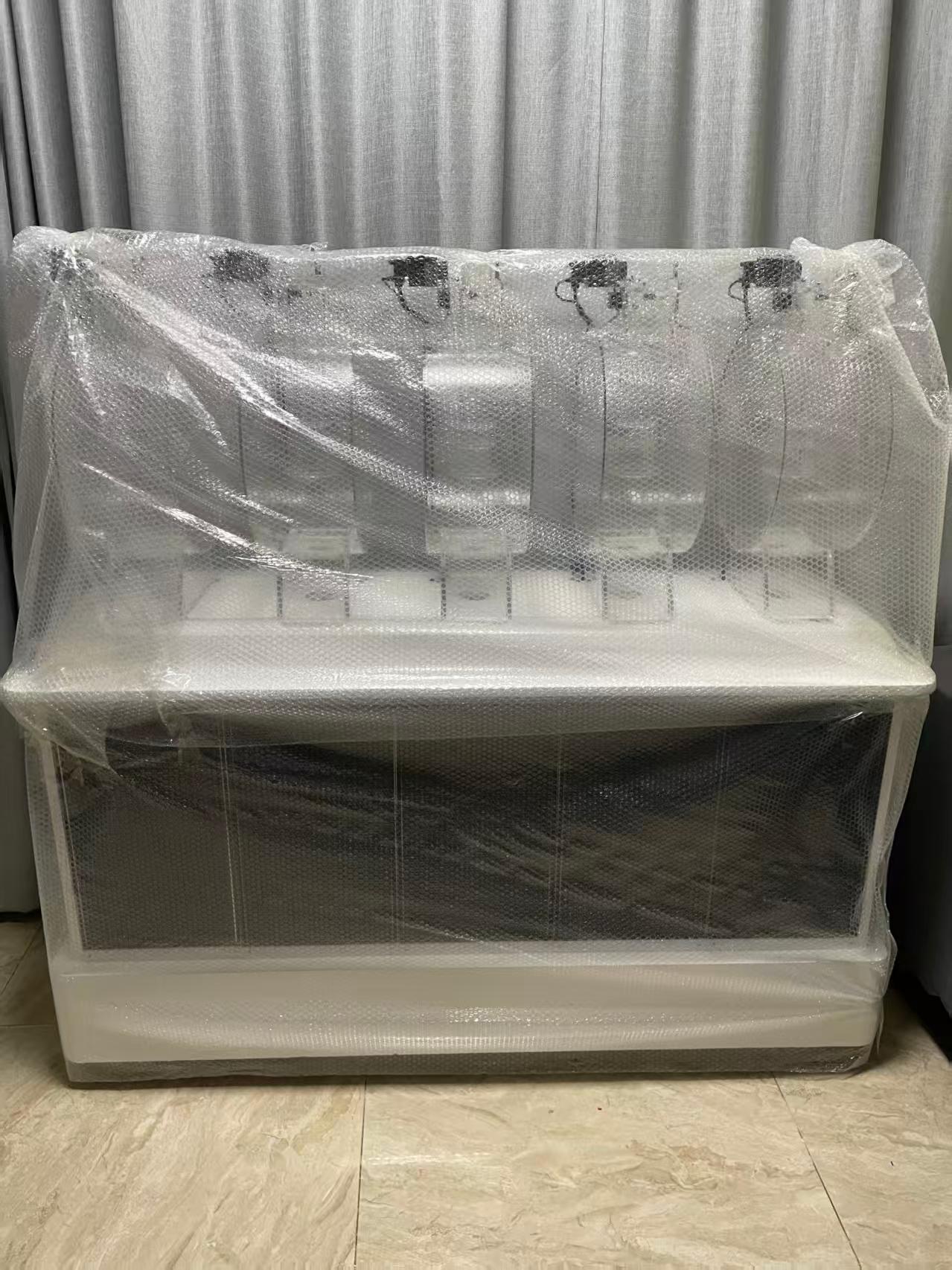 6D lottery ball draw machine for six-position random selection